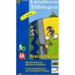 LANDKREIS TÜBINGEN MIT NATURPARK SCHÖNBU - Wanderkarte^ Wanderkarten Und Winterkarten|Wanderkarten Und Winterkarten