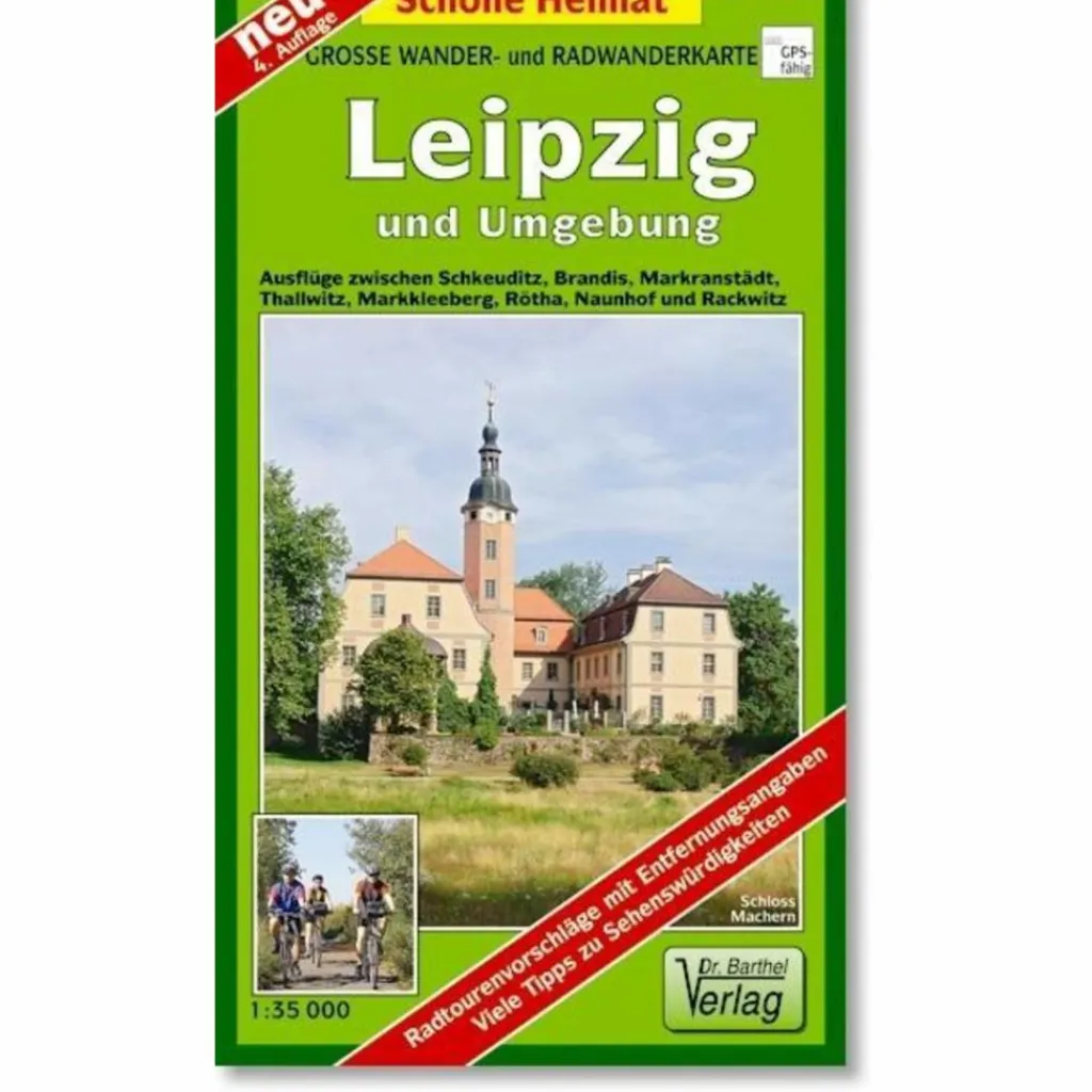 LEIPZIG UND UMGEBUNG 1 : 50 000 WANDERKA - Wanderkarte^ Fahrradkarten|Wanderkarten Und Winterkarten