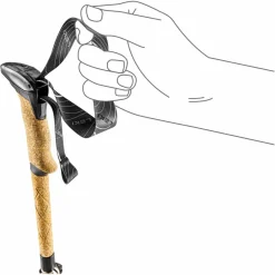 Leki Trekkingstöcke*MAKALU FX CARBON AS COMPACT - Trekkingstöcke