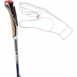 Leki Trekkingstöcke*TRAVELLER CARBON - Nordic Walking Stöcke