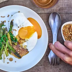 Light My Fire SWEDISH SPORK STAINLESS, PINPACK - Campingbesteck^ Campingtöpfe Und Campinggeschirr