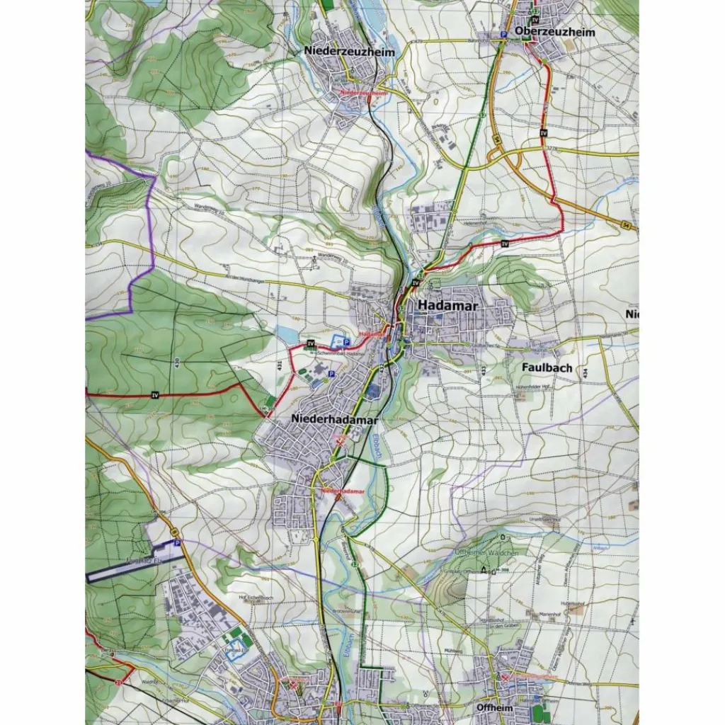 LIMBURG A.D. LAHN UND UMGEBUNG 1 : 25 000 - Wanderkarte^ Wanderkarten Und Winterkarten|Wanderkarten Und Winterkarten