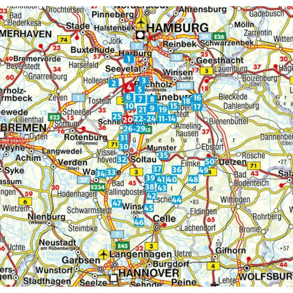 Wanderführer*LÜNEBURGER HEIDE - Wanderführer