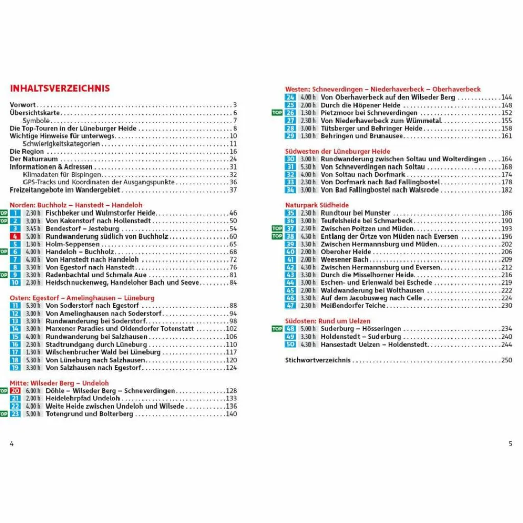Wanderführer*LÜNEBURGER HEIDE - Wanderführer