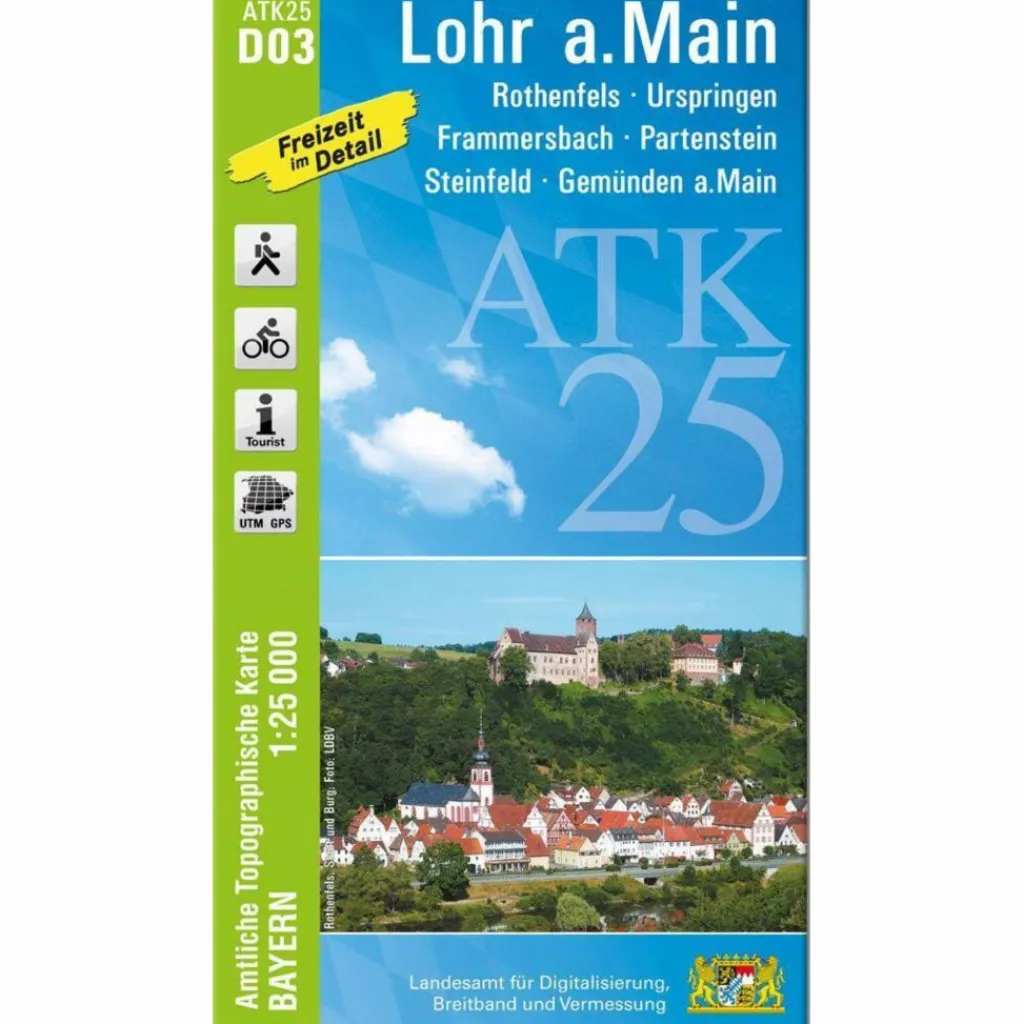 LOHR AM MAIN 1 : 25 000 - Wanderkarte^ Wanderkarten Und Winterkarten|Wanderkarten Und Winterkarten