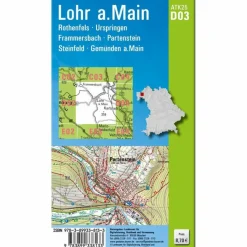 LOHR AM MAIN 1 : 25 000 - Wanderkarte^ Wanderkarten Und Winterkarten|Wanderkarten Und Winterkarten