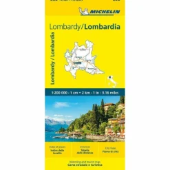 Straßenkarten|Straßenkarten*LOMBARDIA - MICHELIN LOCAL MAP 353 - Straßenkarte