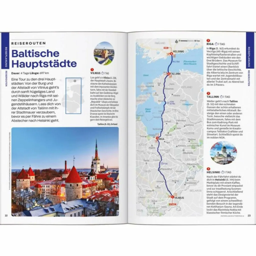 LONELY PLANET REISEFÜHRER ESTLAND, LETTLAND & LITAUEN^ Reiseführer Mitteleuropa