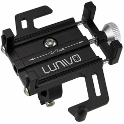 Lunivo HANDY HALTERUNG ALUMINIUM - Smartphone-Halterung^ Smartphone-Zubehör Und Elektronik-Zubehör|Fahrradklingeln Und Smartphone-Halterungen