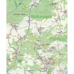 Fahrradkarten|Wanderkarten Und Winterkarten*LUTHERSTADT WITTENBERG UND UMGEBUNG - Wanderkarte