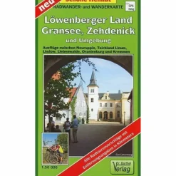 Fahrradkarten|Wanderkarten Und Winterkarten*LÖWENBERGER LAND UND UMGEBUNG - Wanderkarte