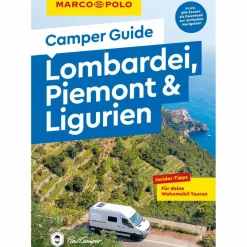 MARCO POLO CAMPER GUIDE LOMBARDEI, PIEMONT & LIGURIEN - Reiseführer^ Wohnmobilreiseführer