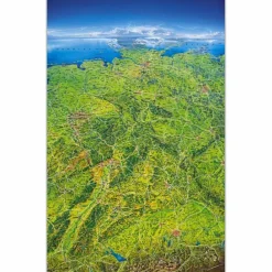 Wandkarten Und Poster*MARCO POLO DAS GROßE DEUTSCHLAND PANORAMA - Wand Karte