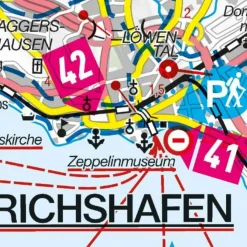 MARCO POLO FREIZEITKARTE 41 BODENSEE, SCHWÄBISCHE ALB - Karte^ Straßenkarten|Straßenkarten