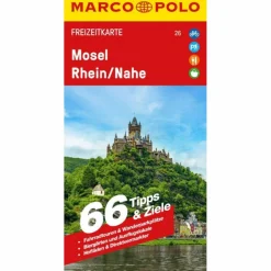 MARCO POLO FREIZEITKARTE 26 MOSEL, RHEIN/NAHE 1:115.000^ Straßenkarten|Straßenkarten