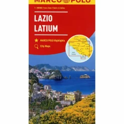 Straßenkarten|Straßenkarten*MARCO POLO KARTE ITALIEN 09. LATIUM 1:200.000 - Straßenkarte