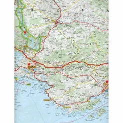 MARCO POLO KARTE KROATISCHE KÜSTE MITTE - Straßenkarte^ Straßenkarten|Straßenkarten