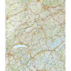 MARCO POLO KARTE SCHWEIZ BLATT 1 SCHWEIZ - WESTLICHER TEIL - Straßenkarte^ Straßenkarten|Straßenkarten