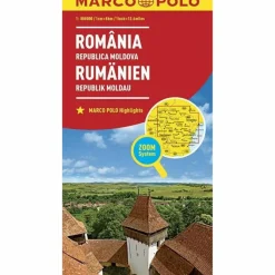 Straßenkarten|Straßenkarten*MARCO POLO LÄNDERKARTE RUMÄNIEN, REPUBLIK MOLDAU - Straßenkarte