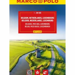 Straßenkarten|Straßenkarten*MARCO POLO REISEATLAS BENELUX 1:200.000