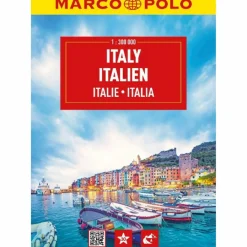 Straßenkarten|Straßenkarten*MARCO POLO REISEATLAS ITALIEN 1:300.000