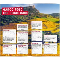 MARCO POLO REISEFÜHRER BURGUND^ Reiseführer Westeuropa