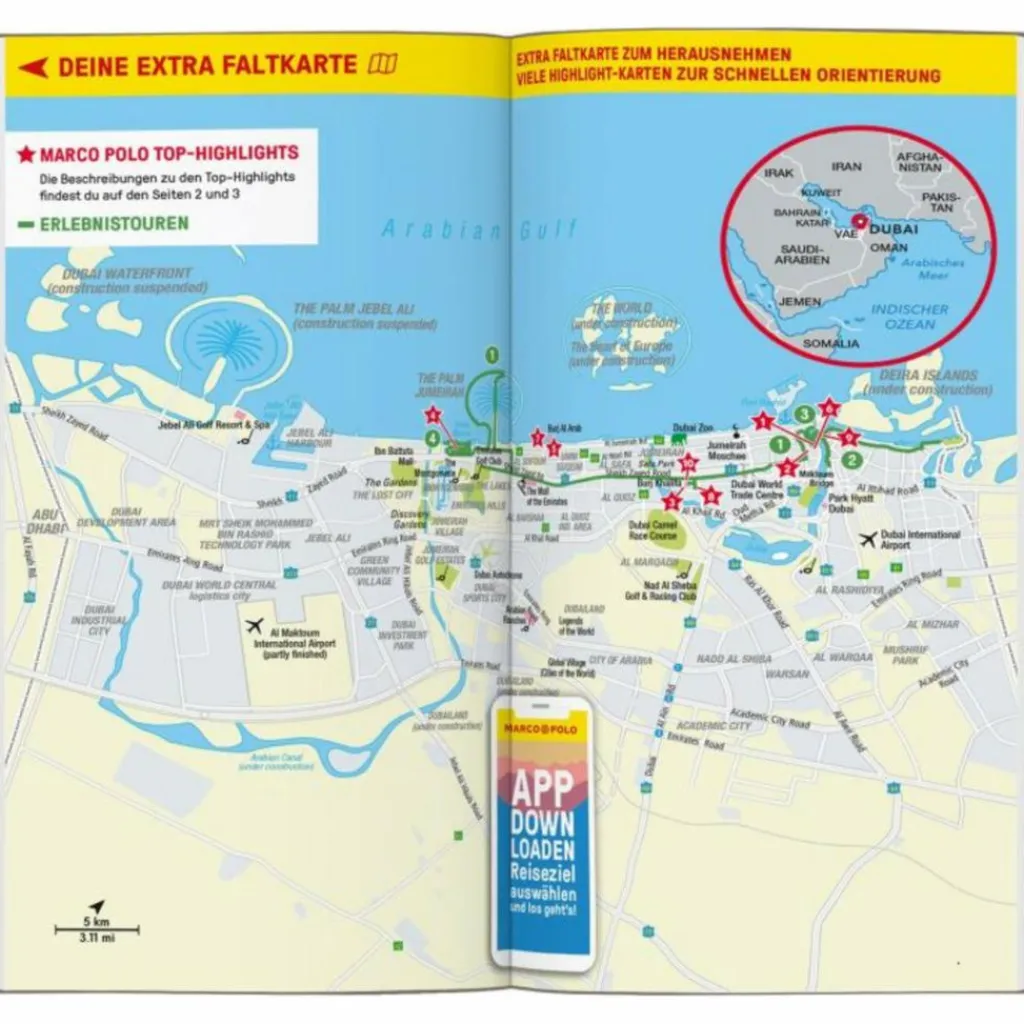 Reiseführer Vorderasien*MARCO POLO REISEFÜHRER DUBAI