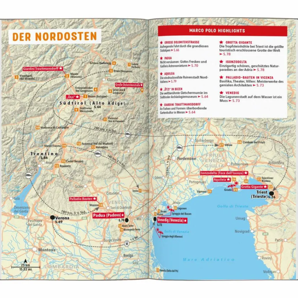 MARCO POLO REISEFÜHRER ITALIEN NORD^ Reiseführer Südeuropa
