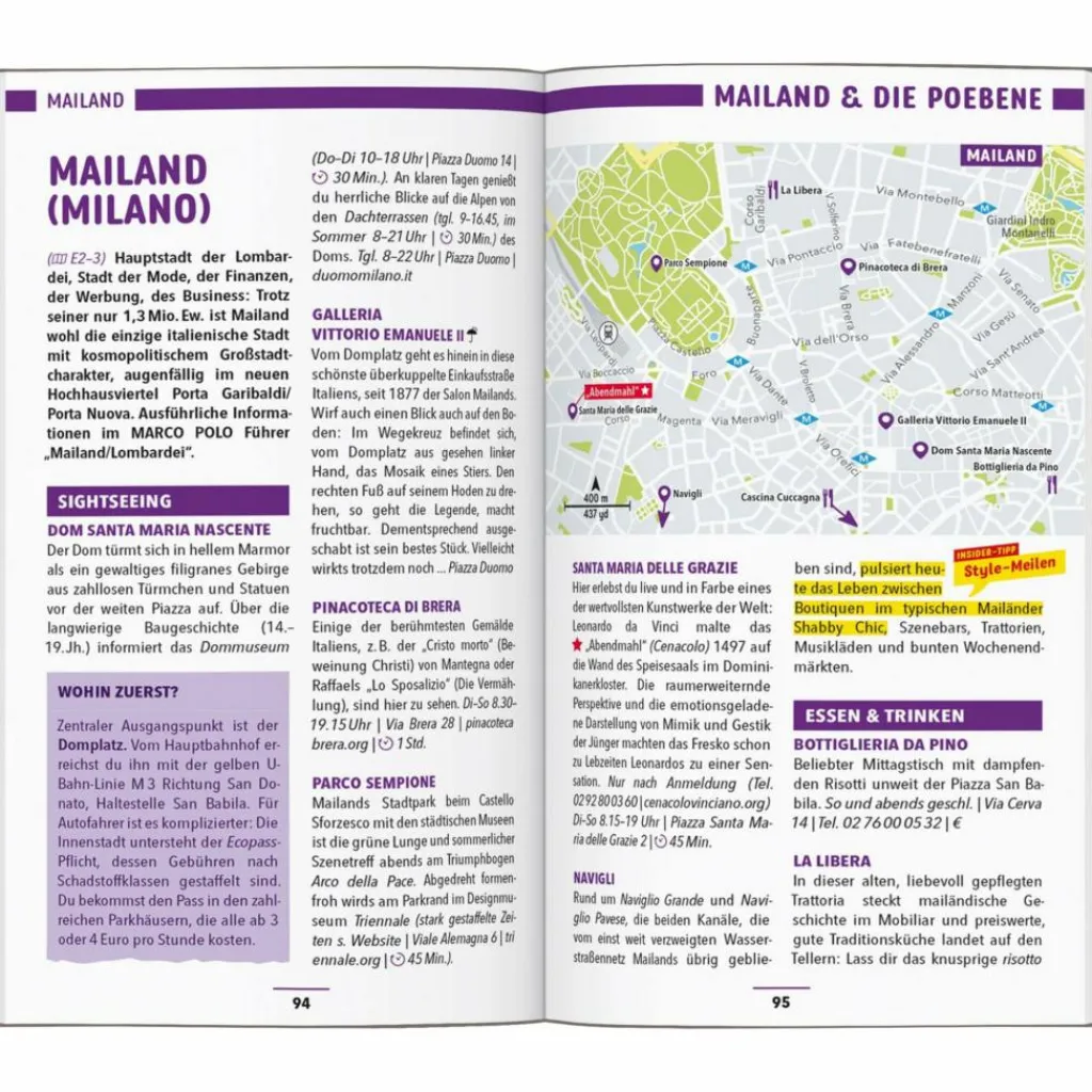 MARCO POLO REISEFÜHRER ITALIEN NORD^ Reiseführer Südeuropa