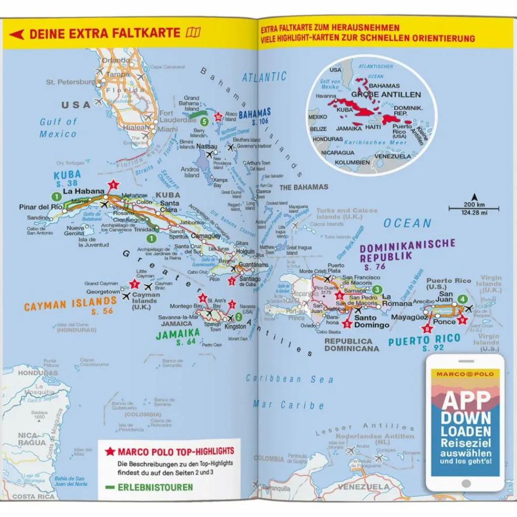 Reiseführer Karibik*MARCO POLO REISEFÜHRER KARIBIK, GROßE ANTILLEN