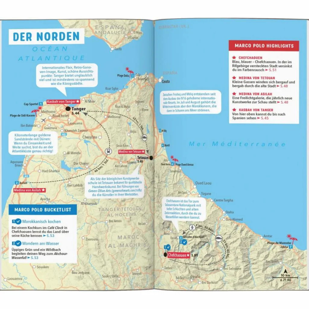 MARCO POLO REISEFÜHRER MAROKKO^ Reiseführer Afrika