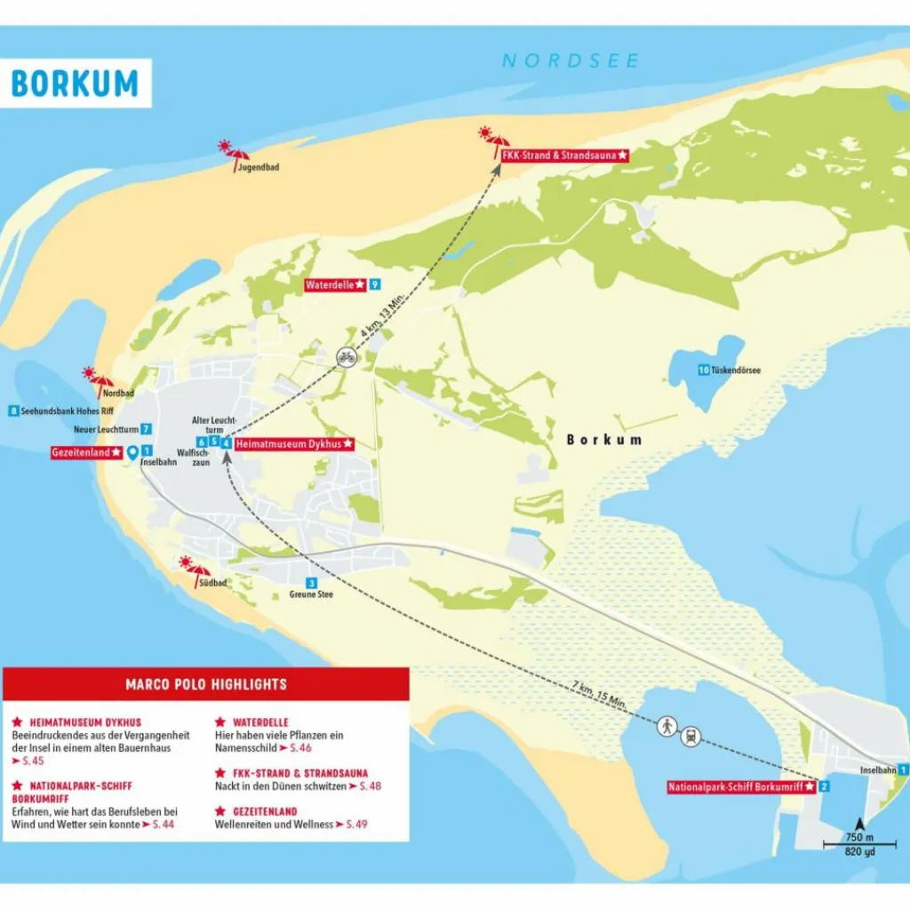 MARCO POLO REISEFÜHRER OSTFRIESISCHE INSELN^ Reiseführer Deutschland