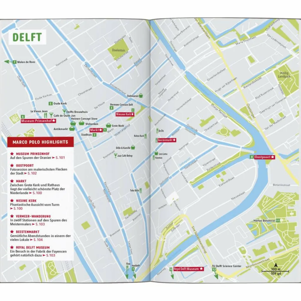 MARCO POLO REISEFÜHRER ROTTERDAM & DEN HAAG, DELFT^ Reiseführer Westeuropa
