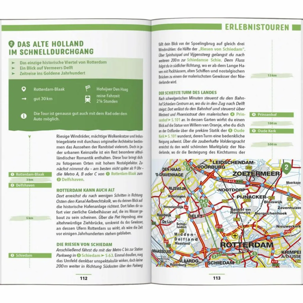 MARCO POLO REISEFÜHRER ROTTERDAM & DEN HAAG, DELFT^ Reiseführer Westeuropa