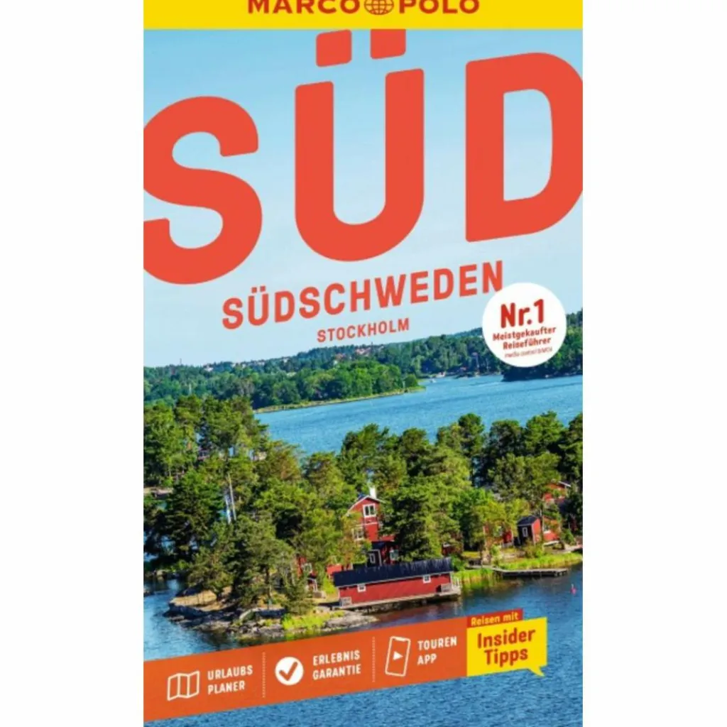 MARCO POLO REISEFÜHRER SÜDSCHWEDEN, STOCKHOLM^ Reiseführer Nordeuropa