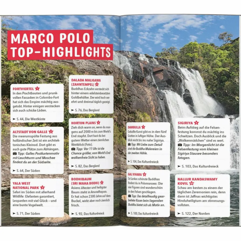 MARCO POLO REISEFÜHRER SRI LANKA^ Reiseführer Südasien