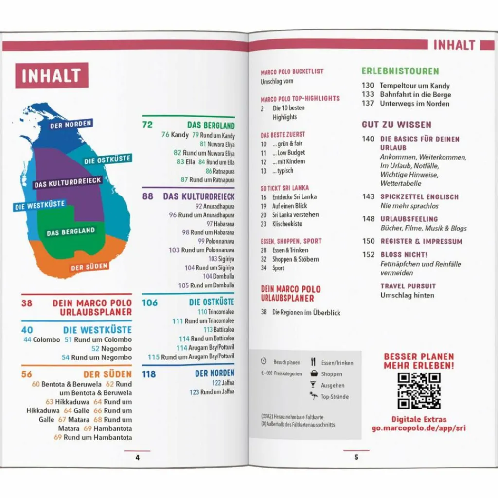 MARCO POLO REISEFÜHRER SRI LANKA^ Reiseführer Südasien