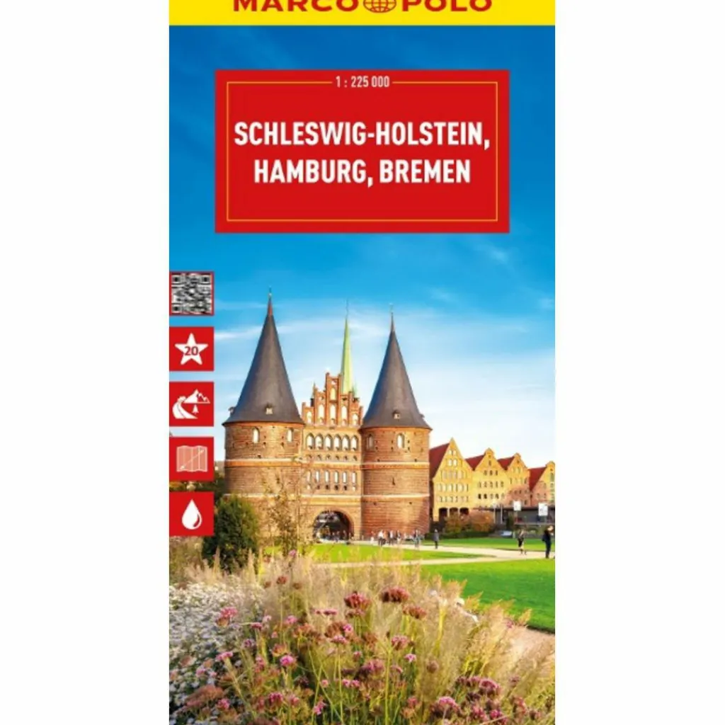 Straßenkarten|Straßenkarten*MARCO POLO REISEKARTE DEUTSCHLAND 01 SCHLESWIG-HOLSTEIN - Straßenkarte