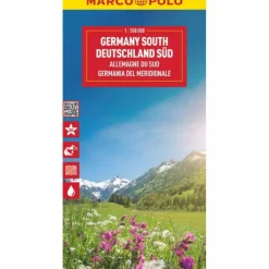 MARCO POLO REISEKARTE DEUTSCHLAND SÜD 1:550.000 - Straßenkarte^ Straßenkarten|Straßenkarten