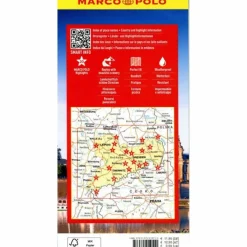 Straßenkarten|Straßenkarten*MARCO POLO REISEKARTE DEUTSCHLAND 09 SACHSEN 1:225.000 - Straßenkarte