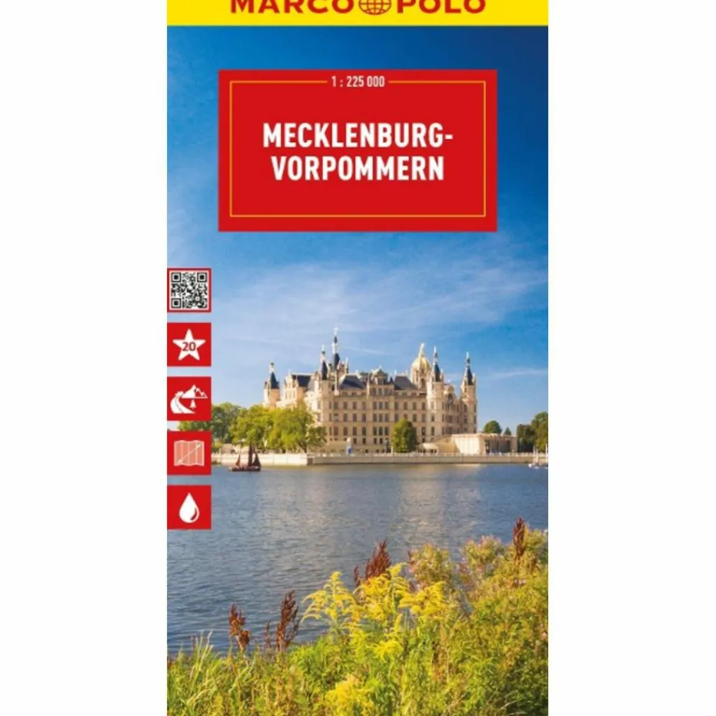 Straßenkarten|Straßenkarten*MARCO POLO REISEKARTE DEUTSCHLAND 02 MECKLENBURG-VORPOMMERN - Straßenkarte
