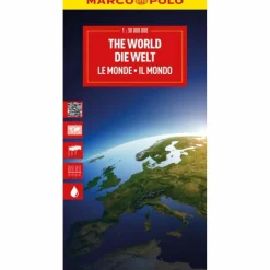MARCO POLO REISEKARTE DIE WELT 1:30 MIO. - Karte^ Straßenkarten|Straßenkarten