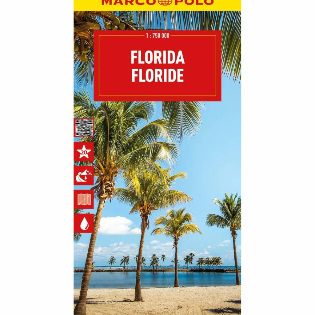Straßenkarten|Straßenkarten*MARCO POLO REISEKARTE FLORIDA 1:750.000