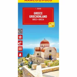 MARCO POLO REISEKARTE GRIECHENLAND (2-KARTEN-SET) 1:350.000 - Straßenkarte^ Straßenkarten|Straßenkarten