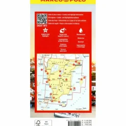 MARCO POLO REISEKARTE SCHWEDEN SÜD 1:325.000 - Straßenkarte^ Straßenkarten|Straßenkarten