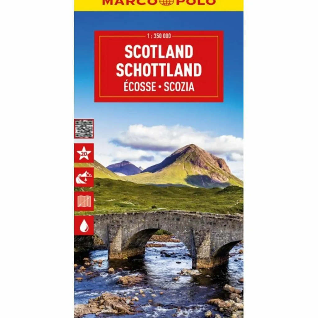 Straßenkarten|Straßenkarten*MARCO POLO REISEKARTE SCHOTTLAND 1:350.000 - Straßenkarte