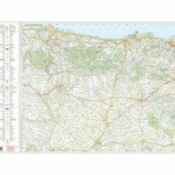 MARCO POLO REISEKARTE SPANISCHE ATLANTIKKÜSTE 1:350.000 - Straßenkarte^ Straßenkarten|Straßenkarten