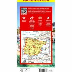 MARCO POLO REISEKARTE SPANIEN, PORTUGAL 1:1 MIO. - Straßenkarte^ Straßenkarten|Straßenkarten