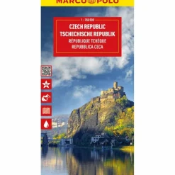 MARCO POLO REISEKARTE TSCHECHISCHE REPUBLIK 1:350.000 - Straßenkarte^ Straßenkarten|Straßenkarten