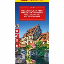 Straßenkarten|Straßenkarten*MARCO POLO REISEKARTE VOGESEN, ELSASS, SCHWARZWALD 1:225.000